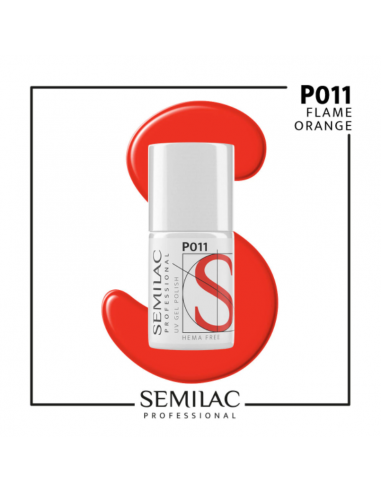 SEMILAC PROF.P011 FLAME ORANGE  7ML