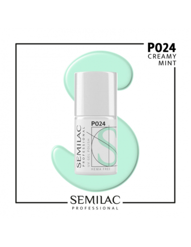 SEMILAC PROF.P024 CREAMY MINT 7ML