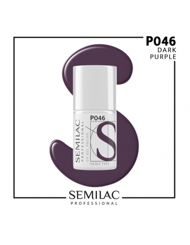 SEMILAC PROF.P046 DARK PURPLE 7ML