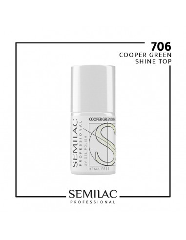 SEMILAC PROFESSIONAL 706 COOPER GREEN SHINE 11ML