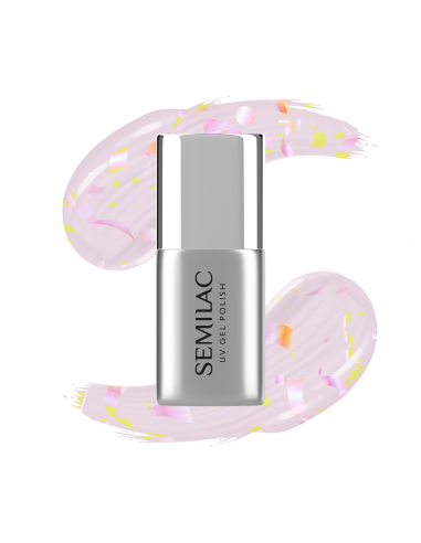 SEMILAC TOP T26 NO WIPE MATTE ON PEACH GALAXY 7 ML