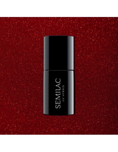 SEMILAC 347 PRETTY RED GLITER 7ML