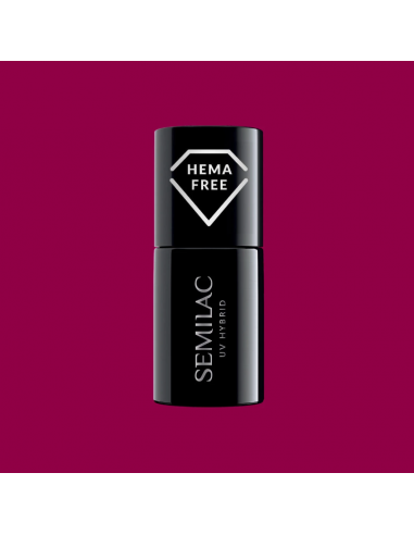 SEMILAC 436 POWERFUL BURGUNDY 7ML.