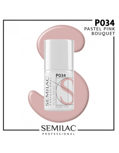 SEMILAC PROF.P034 PASTEL PINK BOUQUET 7ML