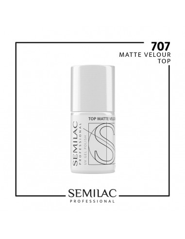 SEMILAC PROFESSIONAL 707 TOP MATTE VELOUR 7ML