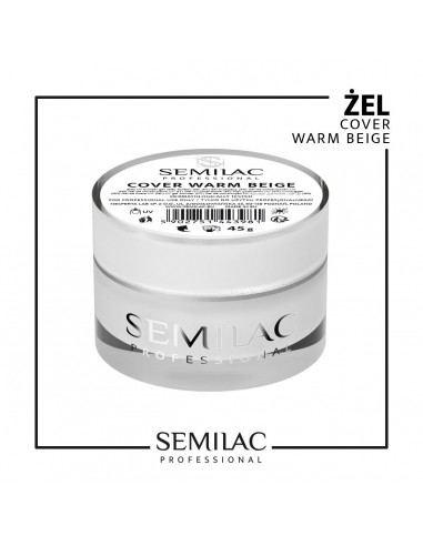 SEMILAC PROF.ŻEL BUILDER GEL COVER WARM BEIGE 45G