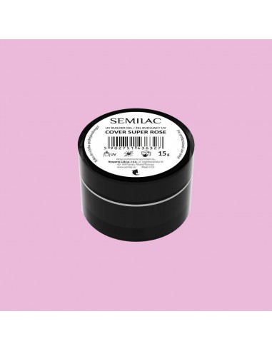 SEMILAC ŻEL BUILDER GEL COVER SUPER ROSE 15G