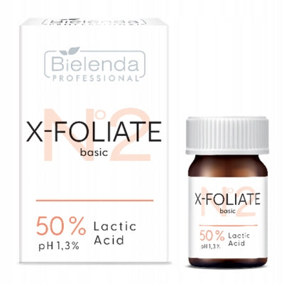 Bielenda X-Foliate Basic Kwas Mlekowy 50% 5 ml.