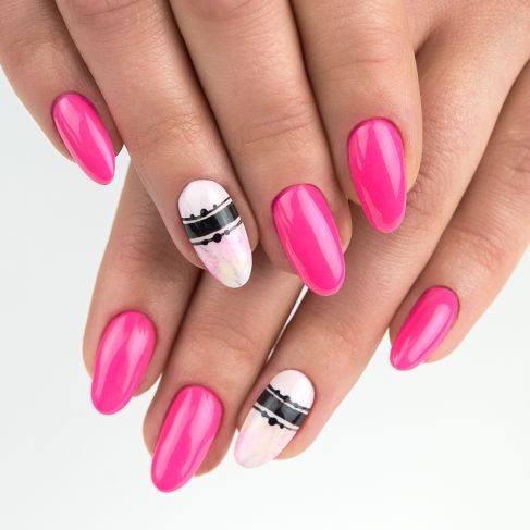Semilac 008 Intensive Pink 7 ml.
