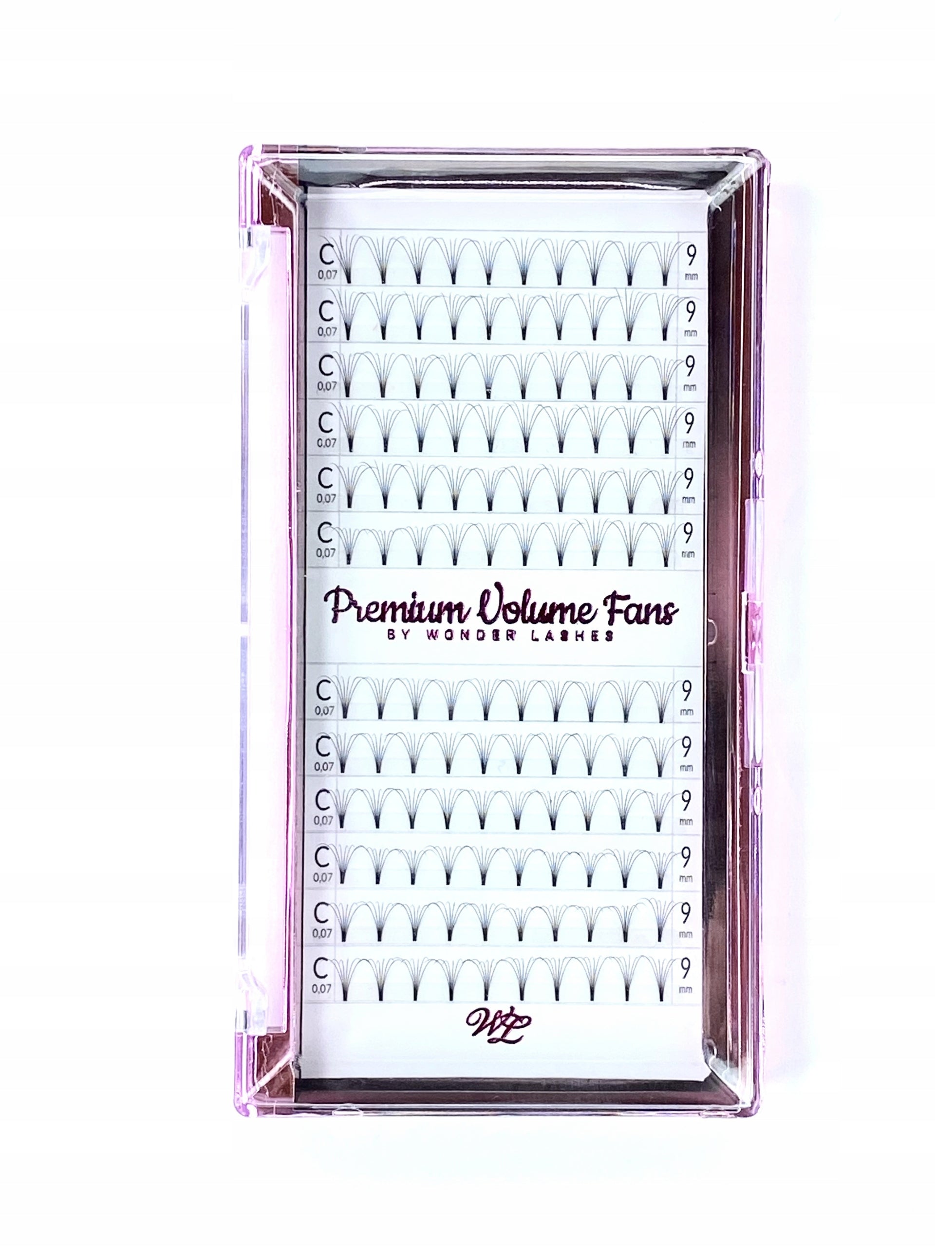 WONDER LASHES RZĘSY PREMIUM VOLUME 6D C 0,07 DŁ.9