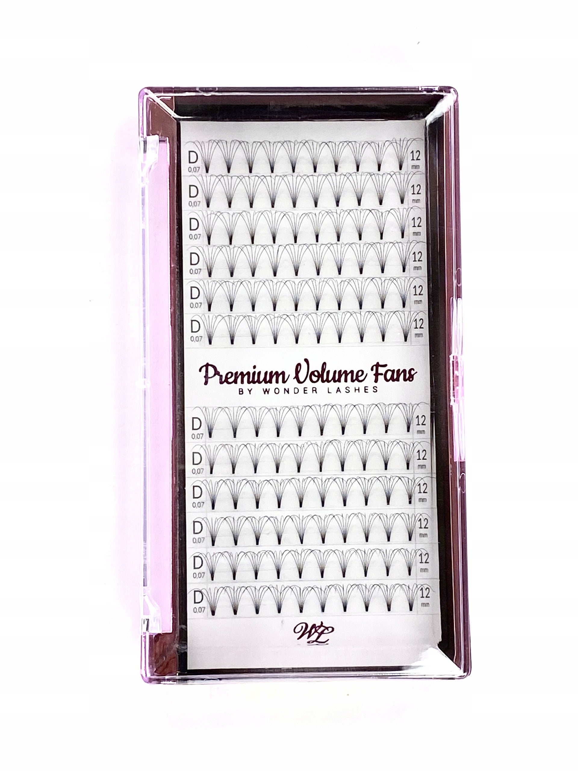 WONDER LASHES RZĘSY PREMIUM VOLUME 6D D 0,07 DŁ.12
