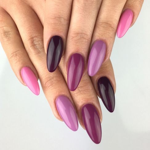 Semilac 010 Pink & Violet 7 ml.