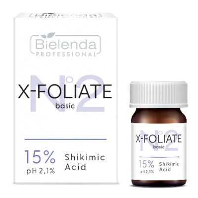Bielenda X-Foliate Basic Kwas Sziklimowy 15% 5 ml.