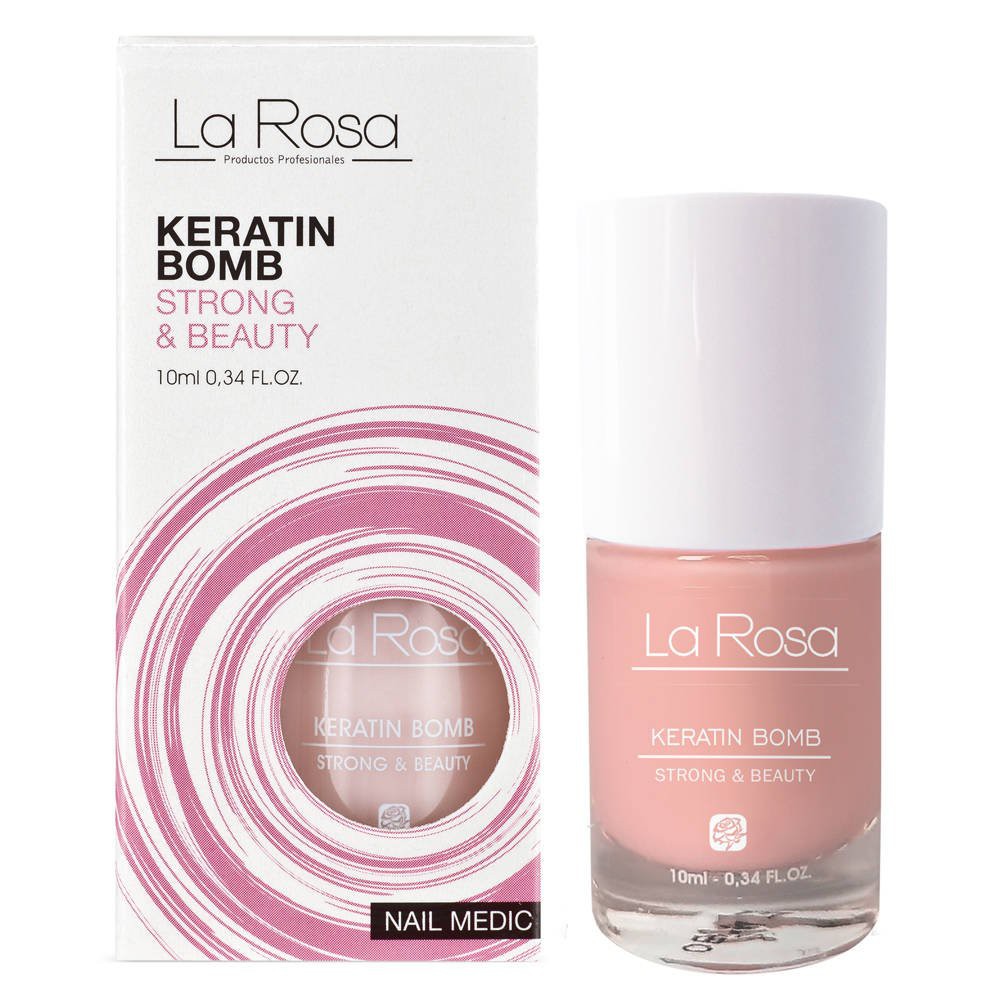 LA ROSA ODŻYWKA NAIL MEDIC KERATIN BOMB 10ML.