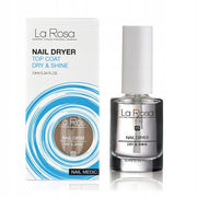 LA ROSA NAIL DRYER TOP COAT DRY &  SHINE MEDIC WYSUSZACZ 10ML.