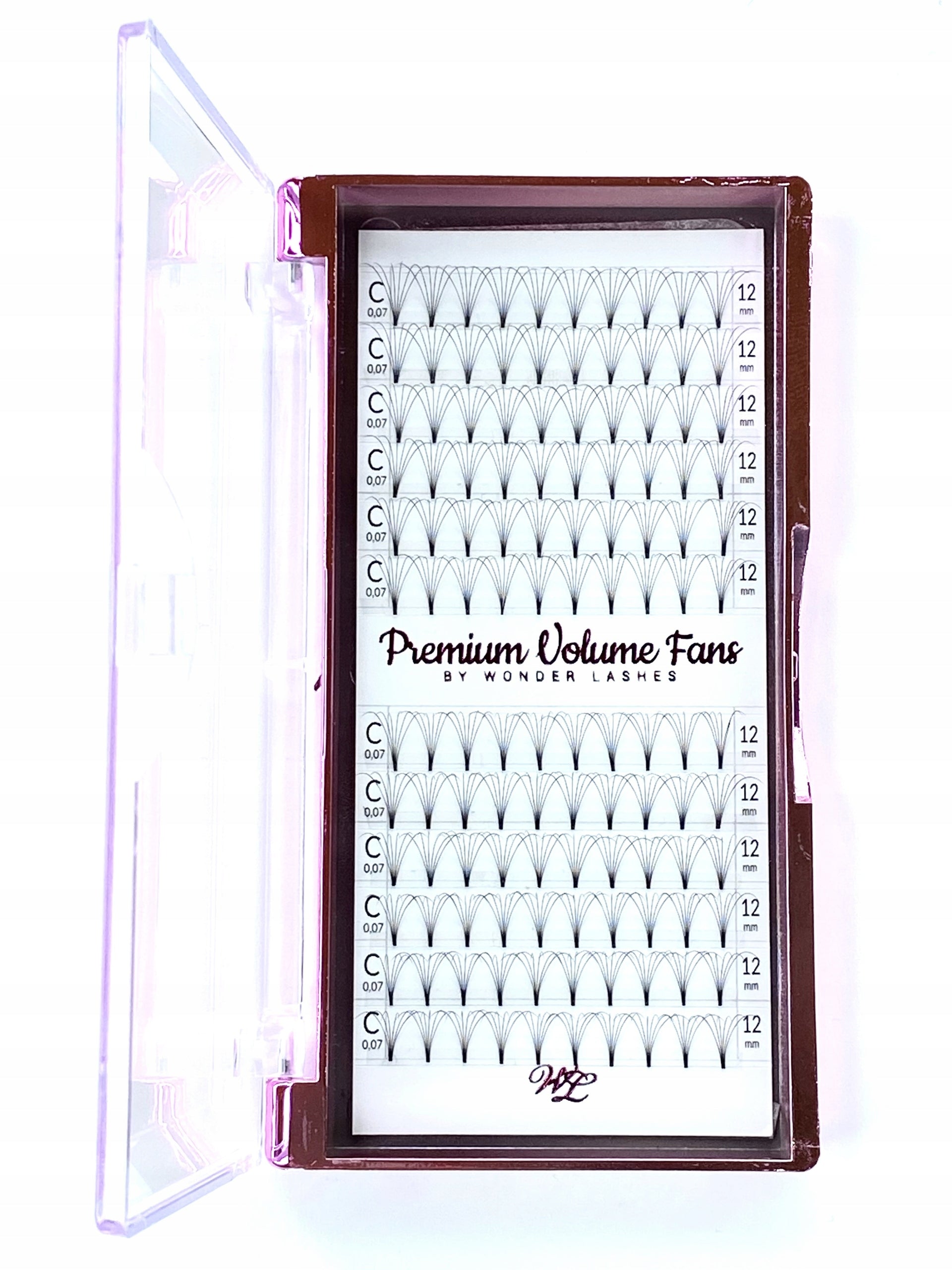 WONDER LASHES RZĘSY PREMIUM VOLUME 6D C 0,07 DŁ.12