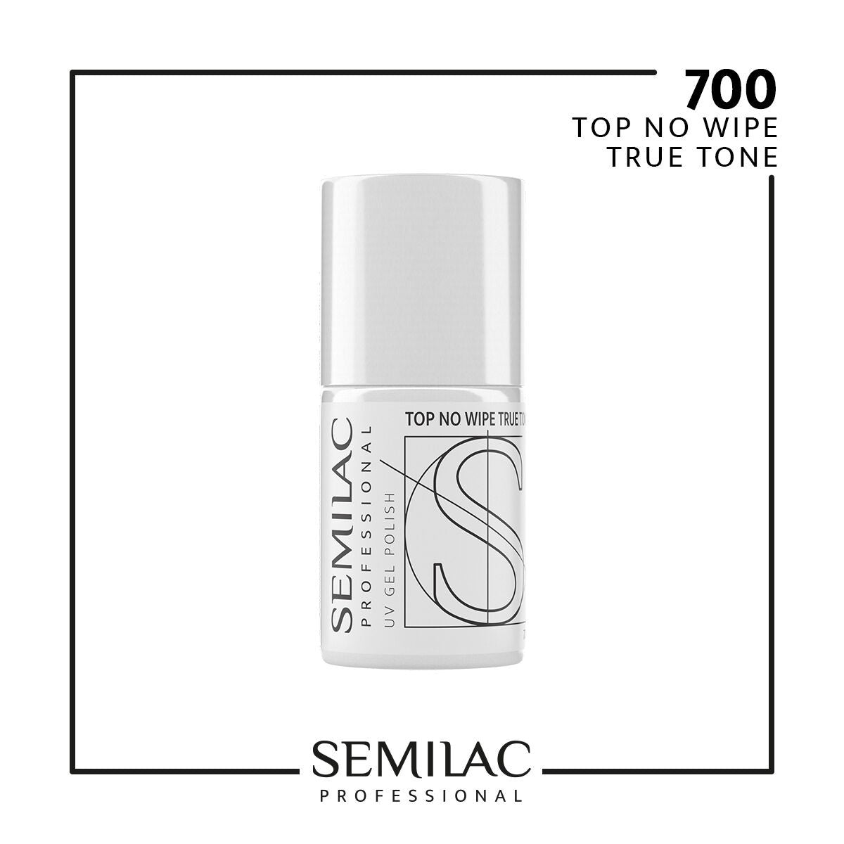 Semilac Top No Wipe True Tone 11 ml.