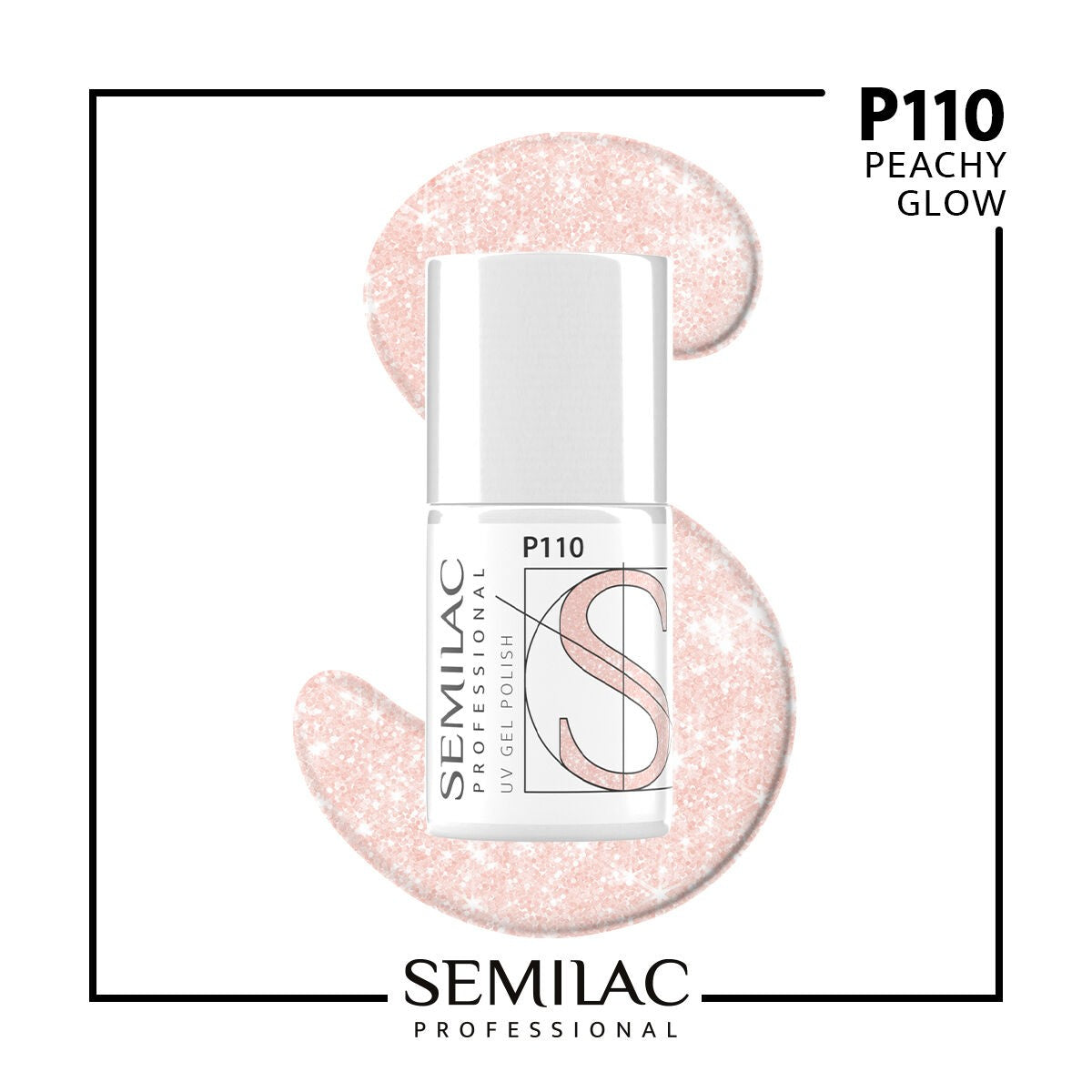 Semilac Prof.P110 Peachy Glow 7ml