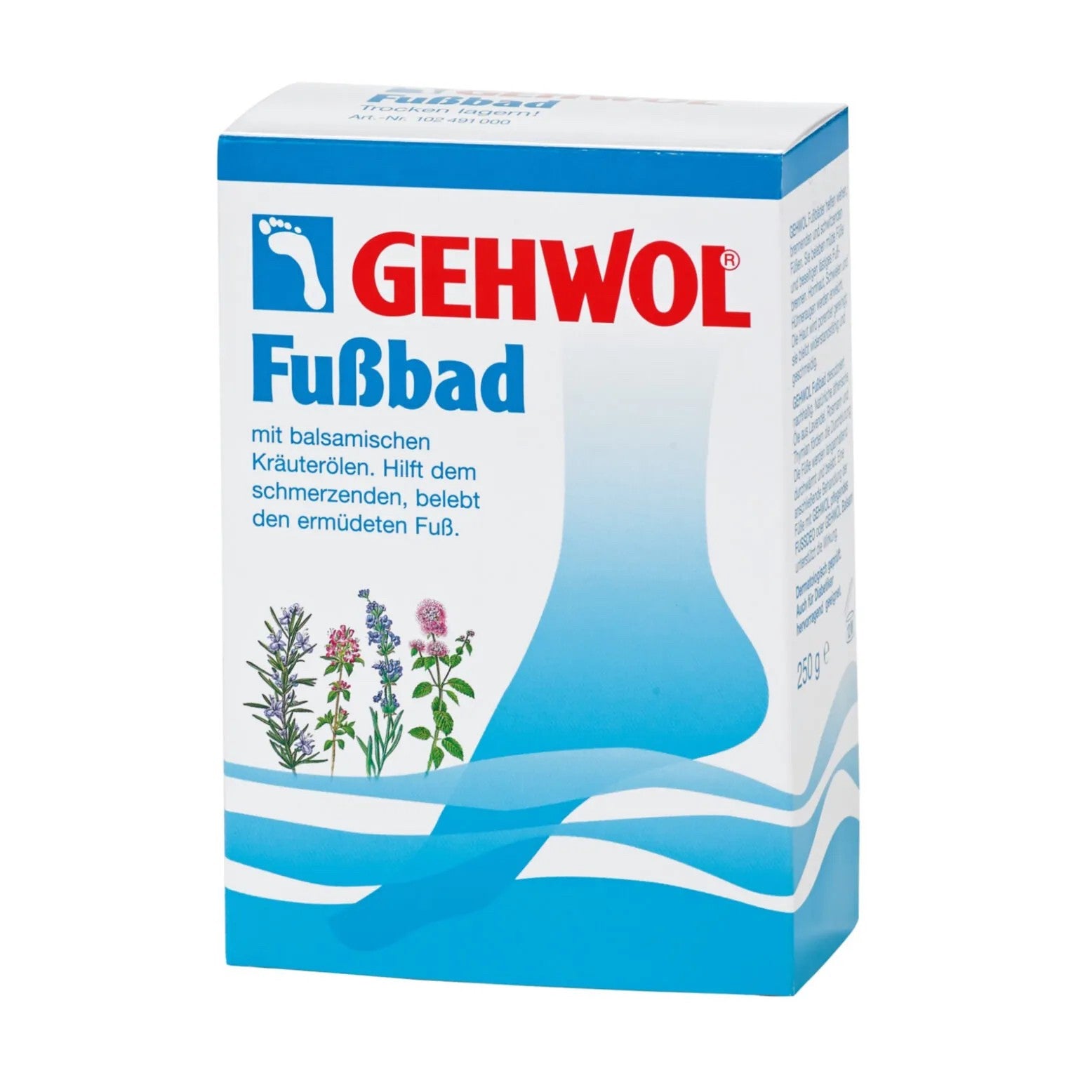 Gehwol Fussbad Sól Zioł. z Lawendą do kąpieli stóp