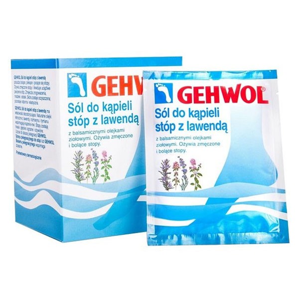 Gehwol Fussbad Sól Zioł. z Lawendą do kąpieli stóp