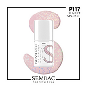 Semilac Prof.P117 Sunset Sparkle 7ml