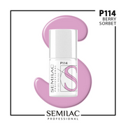 Semilac Prof.P114 Berry Sorbet 7 ml