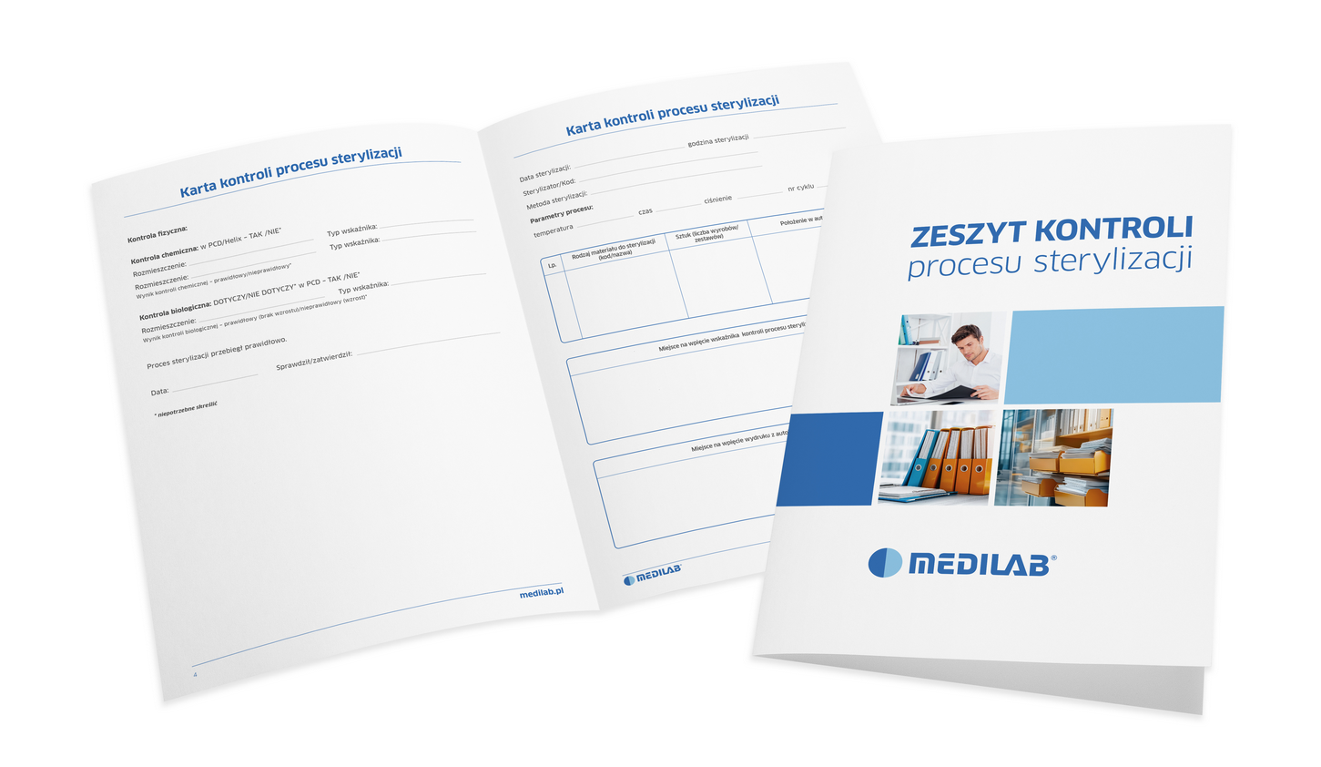 Medilab zeszyt kontroli procesu sterylizacji