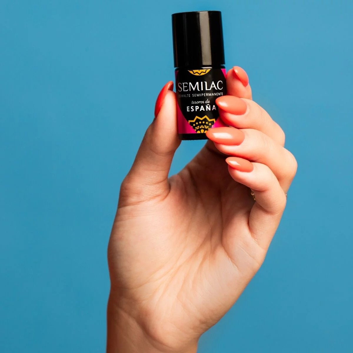 Semilac 476 Coral Mediterraneo 7 ml.