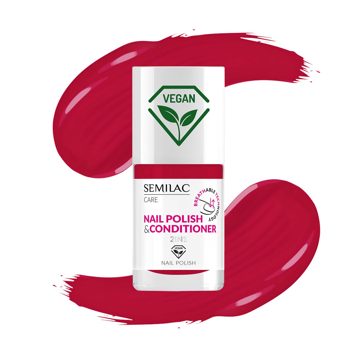 Semilac 029 Lakier Klasyczny z Odżywką 2w1 7 ml.
