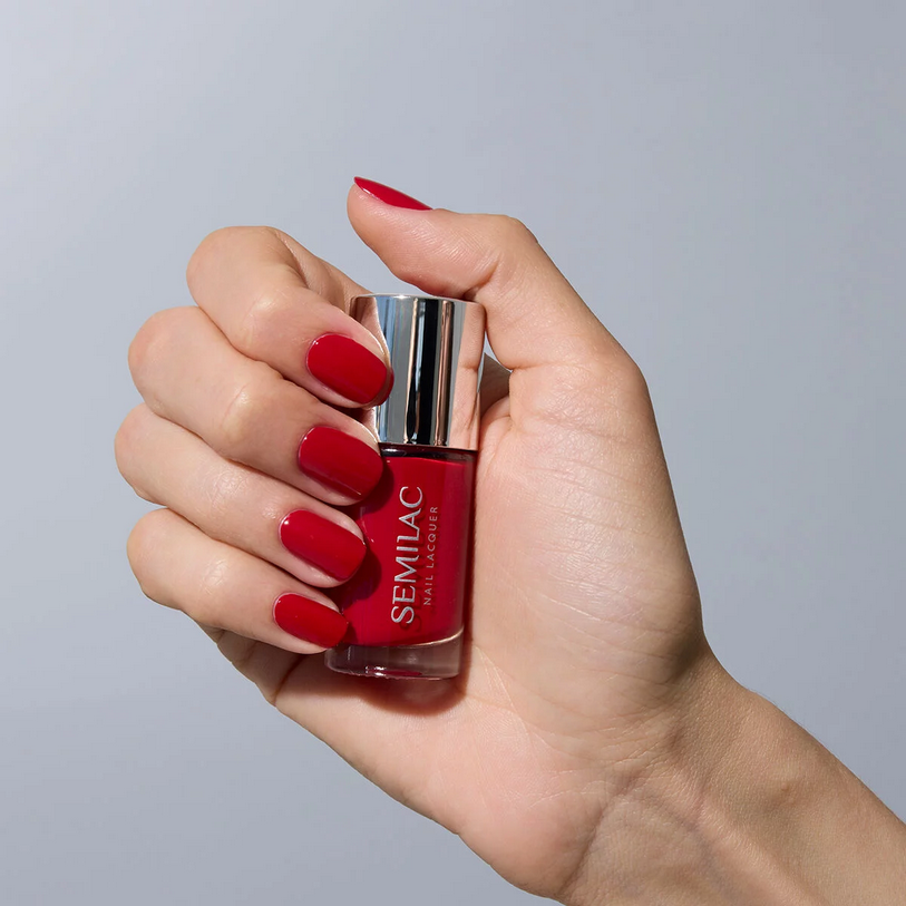 Semilac 110 Lakier Klasyczny Classic Red 9 ml