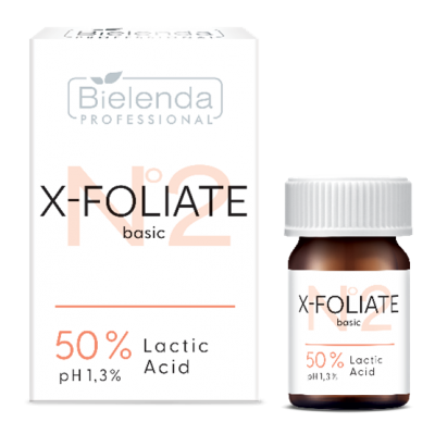 Bielenda X-Foliate Basic Kwas Mlekowy 50% 5 ml.