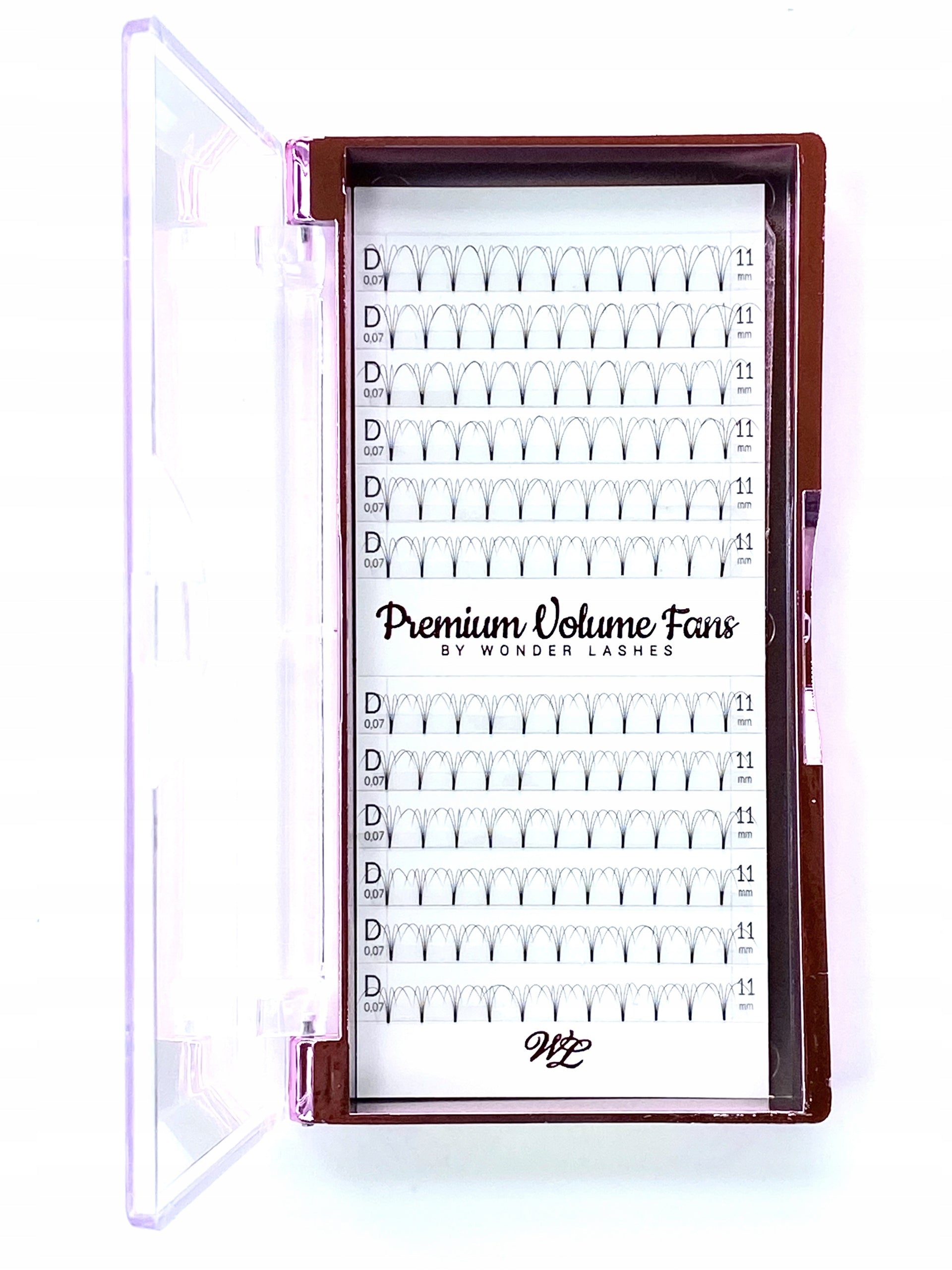 WONDER LASHES RZĘSY PREMIUM VOLUME 4D D 0,07 DŁ.11