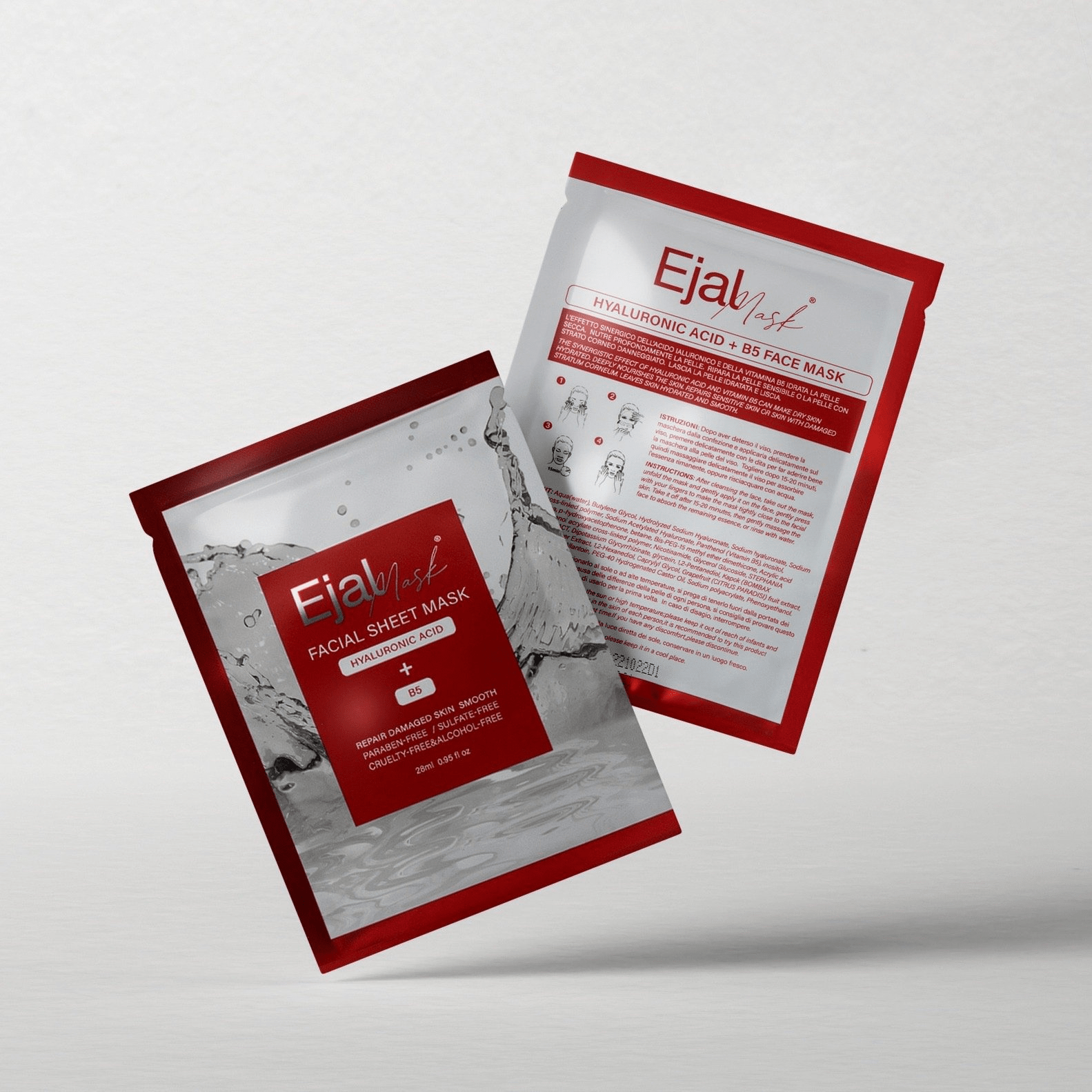 Ejal Mask Facial Sheet Mask Płat 1 sztuka