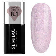 Semilac 806 Smart Extend Glitter Delicate Pink 7 ml.