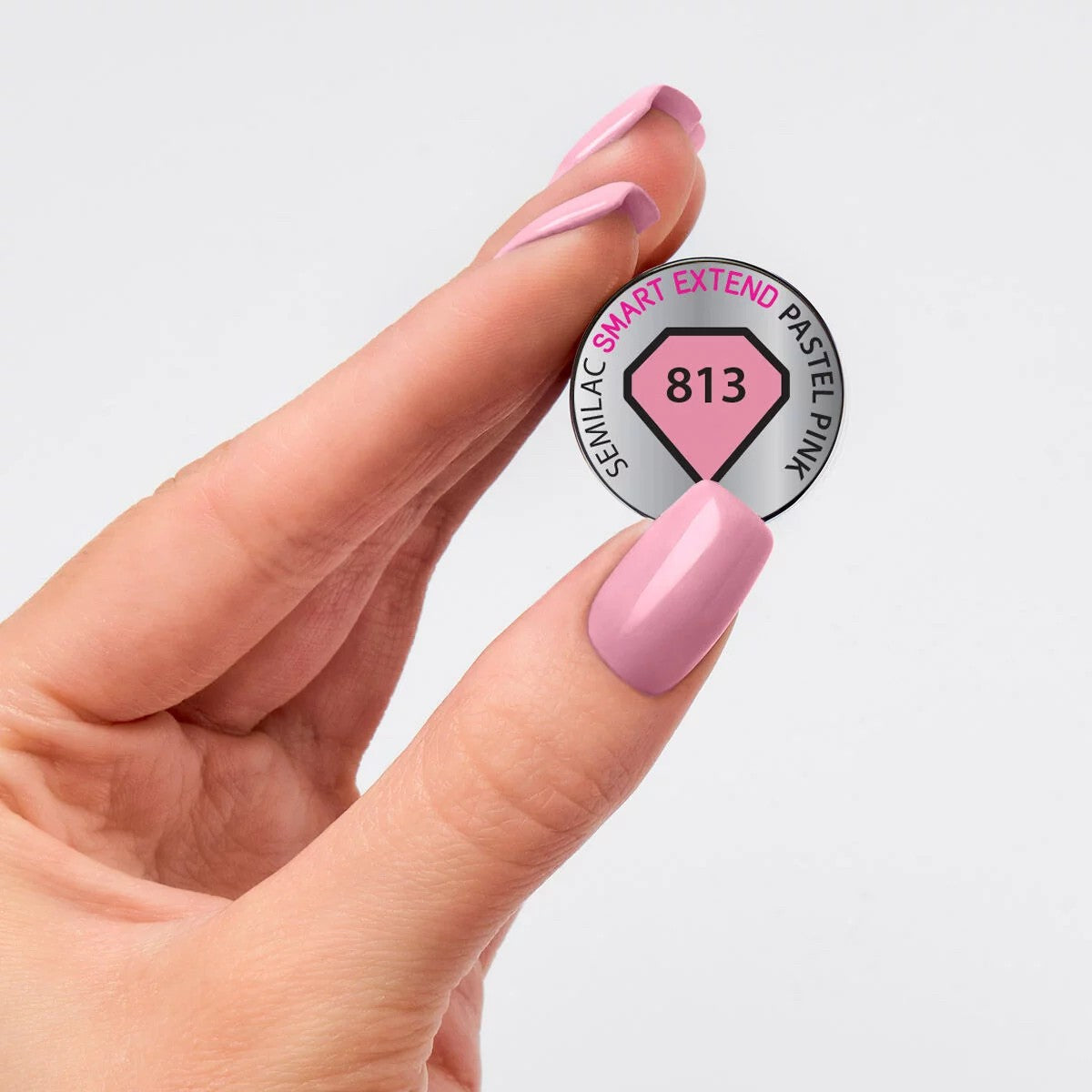 Semilac 813 Smart Extend Pastel Pink 7 ml.