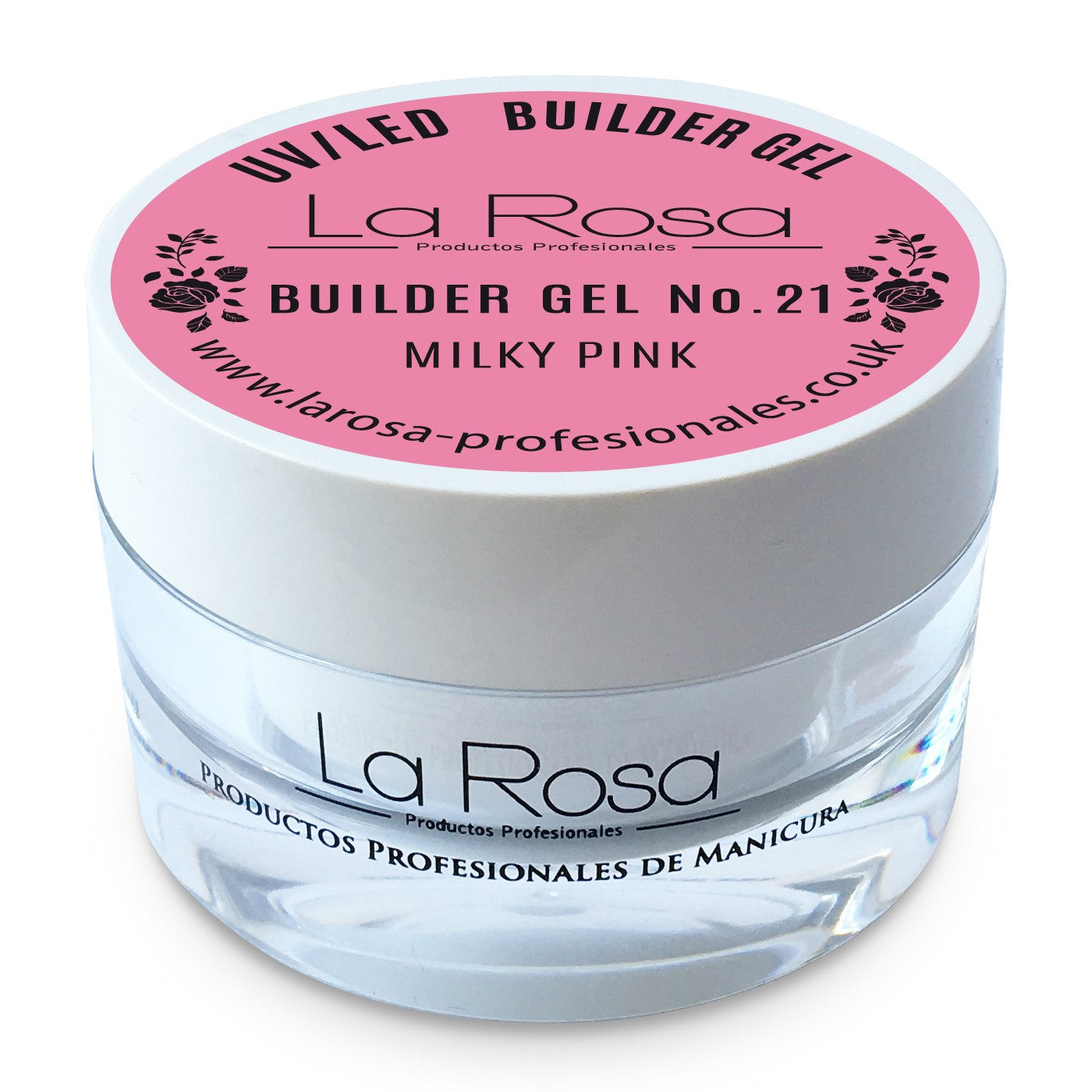 La Rosa Żel Budujący Milky Pink 30 ml.