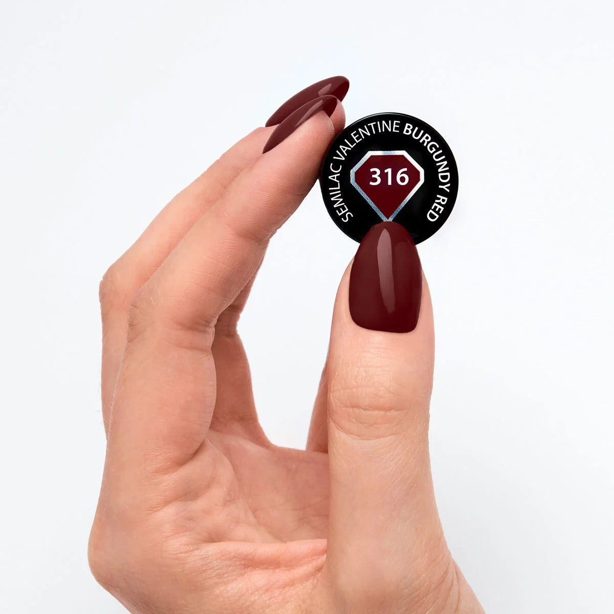 Semilac 316 Burgundy Red 7 ml.