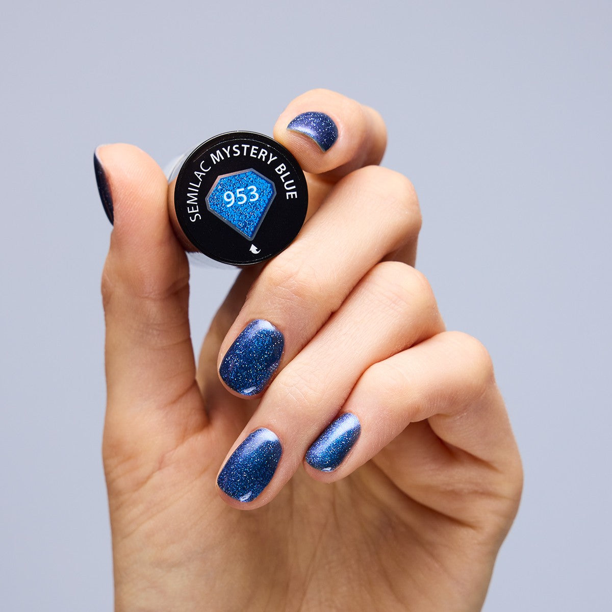 Semilac 953 Mystery Blue 7 ml.