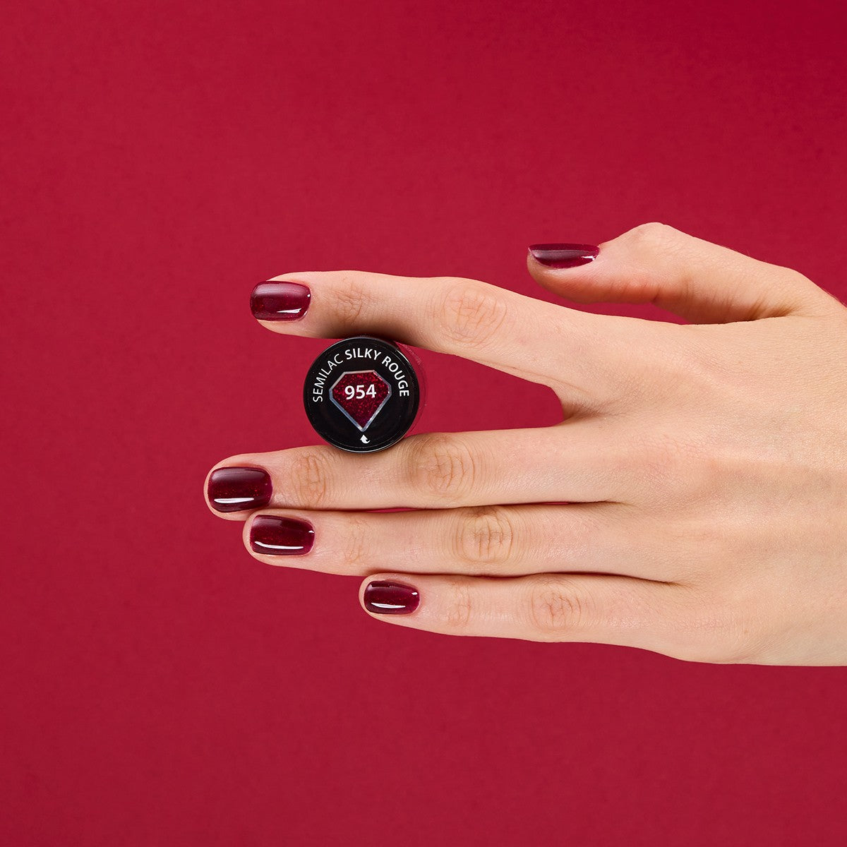 Semilac 954 Silky Rouge 7 ml.