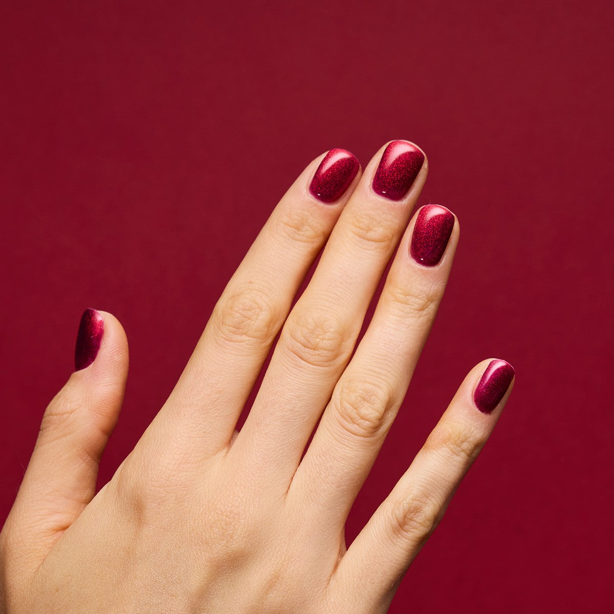 Semilac 955 Holly Berry Red 7 ml.