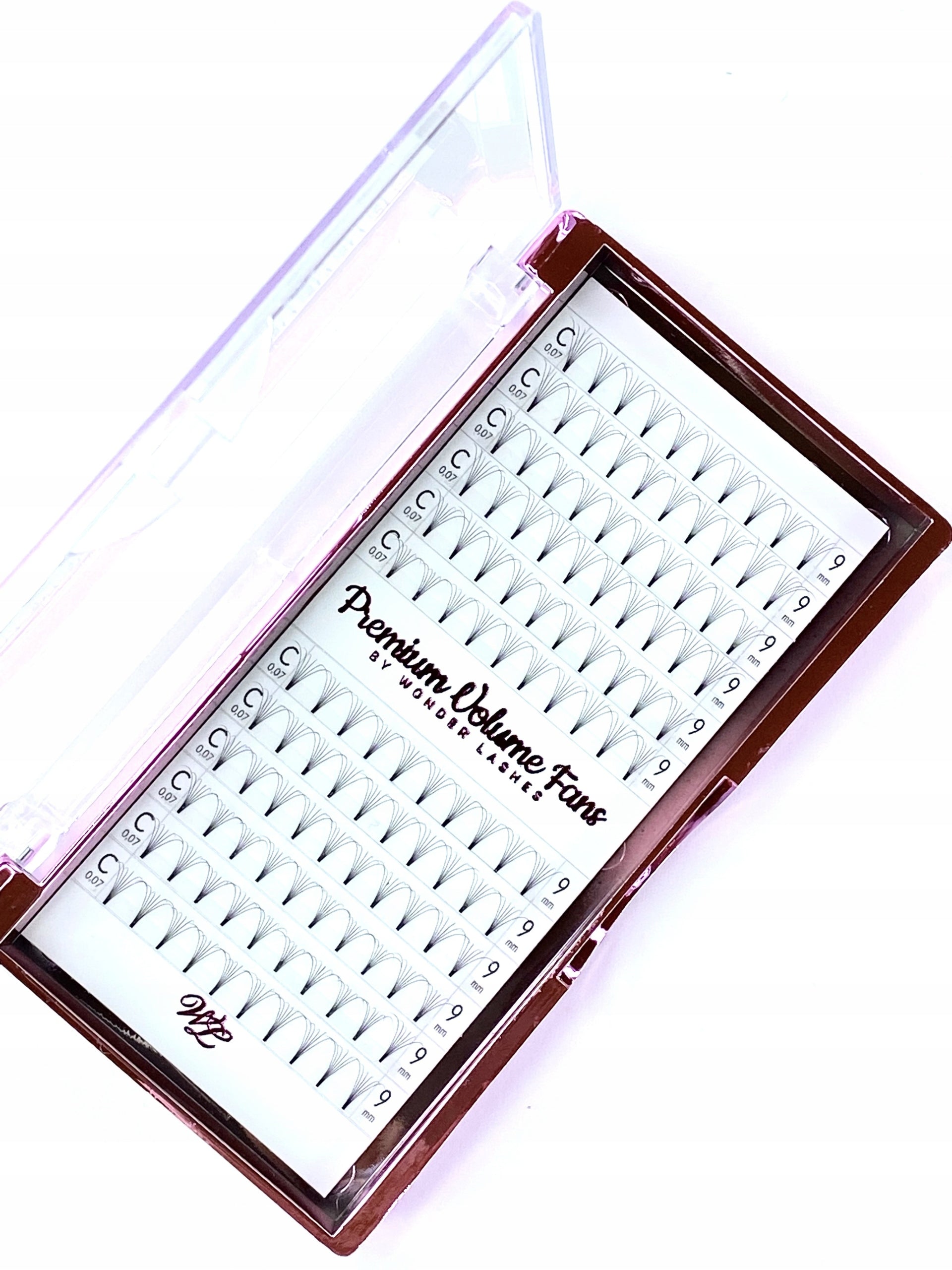 WONDER LASHES RZĘSY PREMIUM VOLUME 6D C 0,07 DŁ.9
