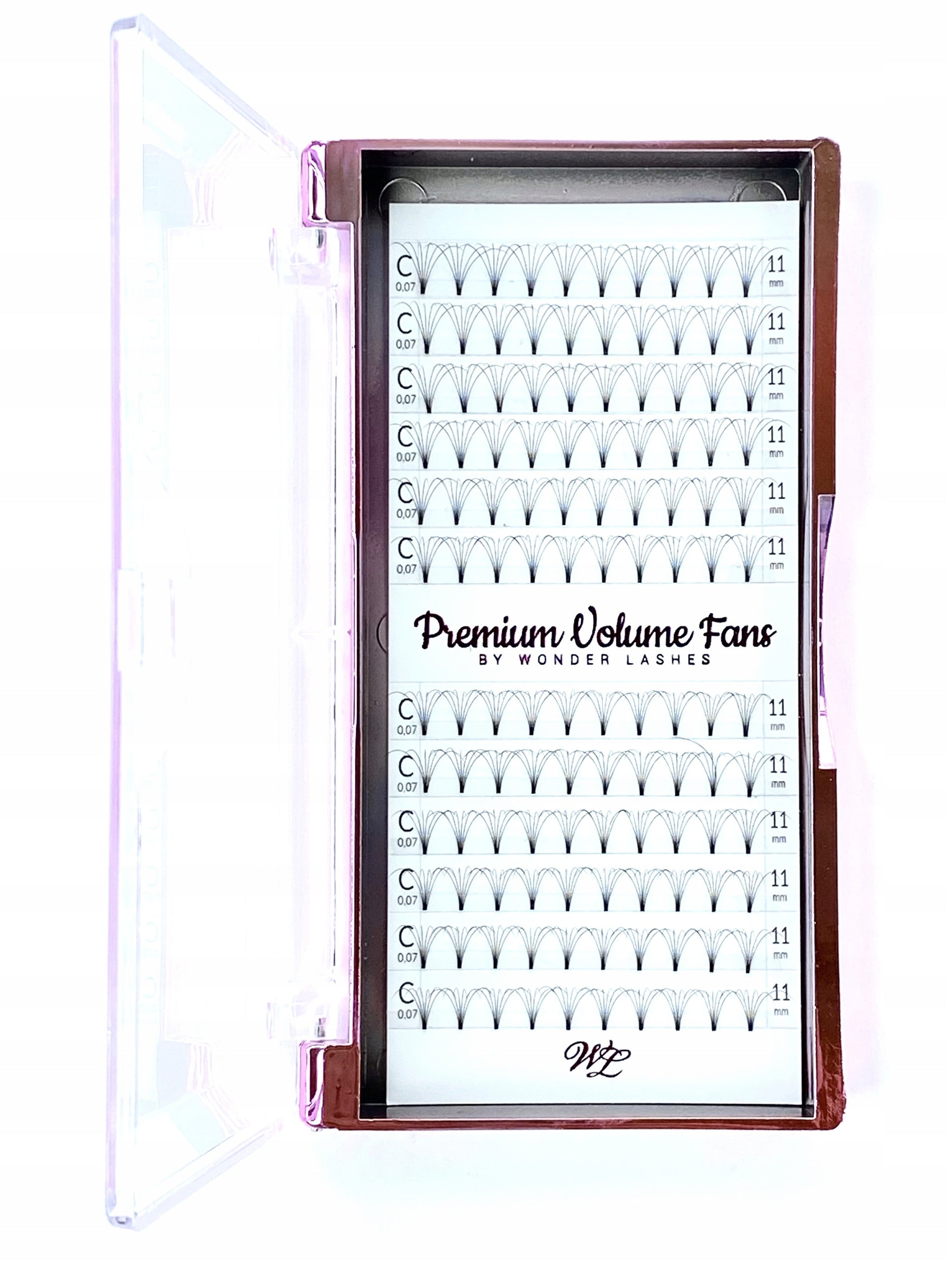 WONDER LASHES RZĘSY PREMIUM VOLUME 6D C 0,07 DŁ.11