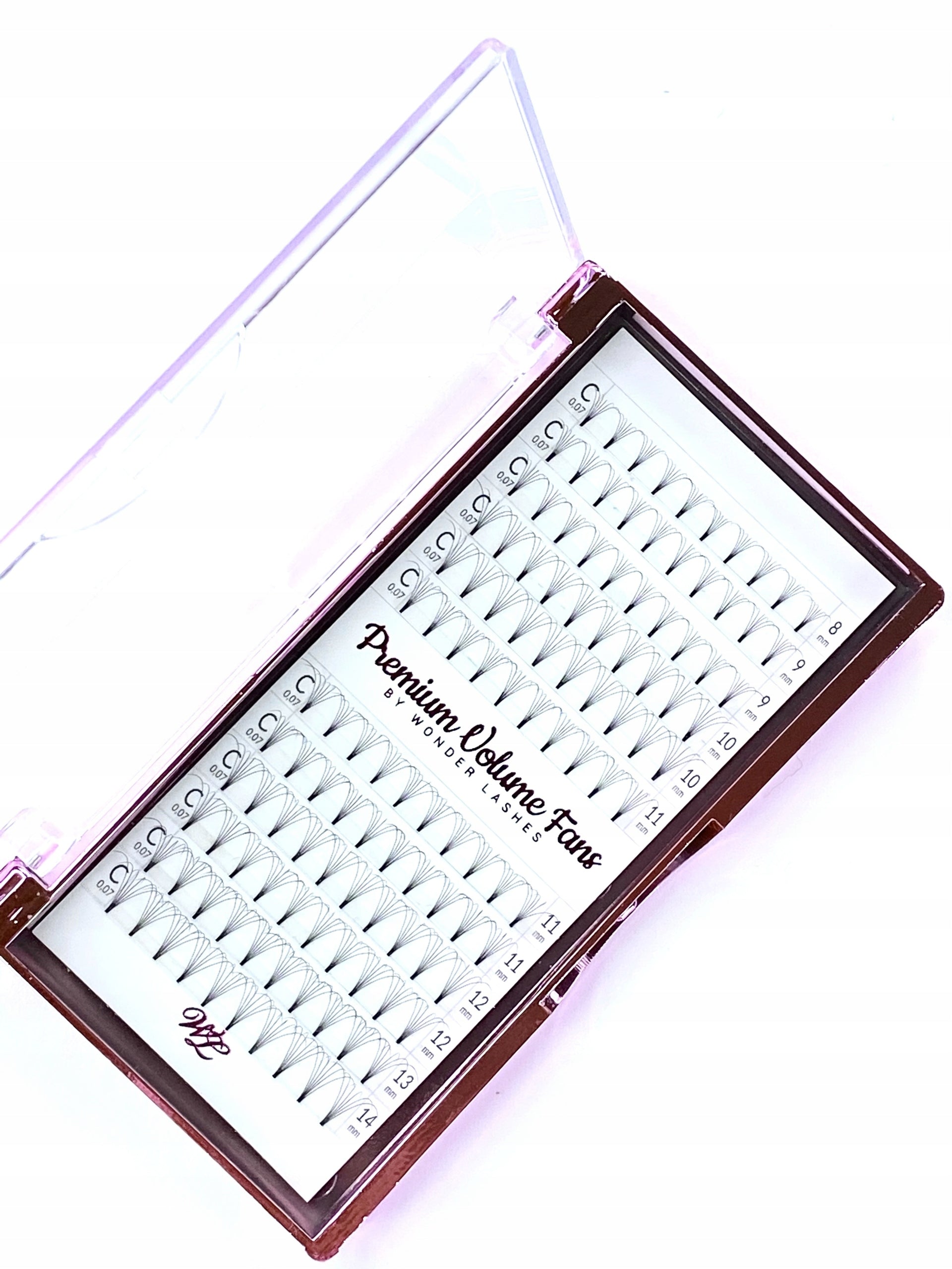 WONDER LASHES RZĘSY PREMIUM VOLUME 6D C 0,07.8-14