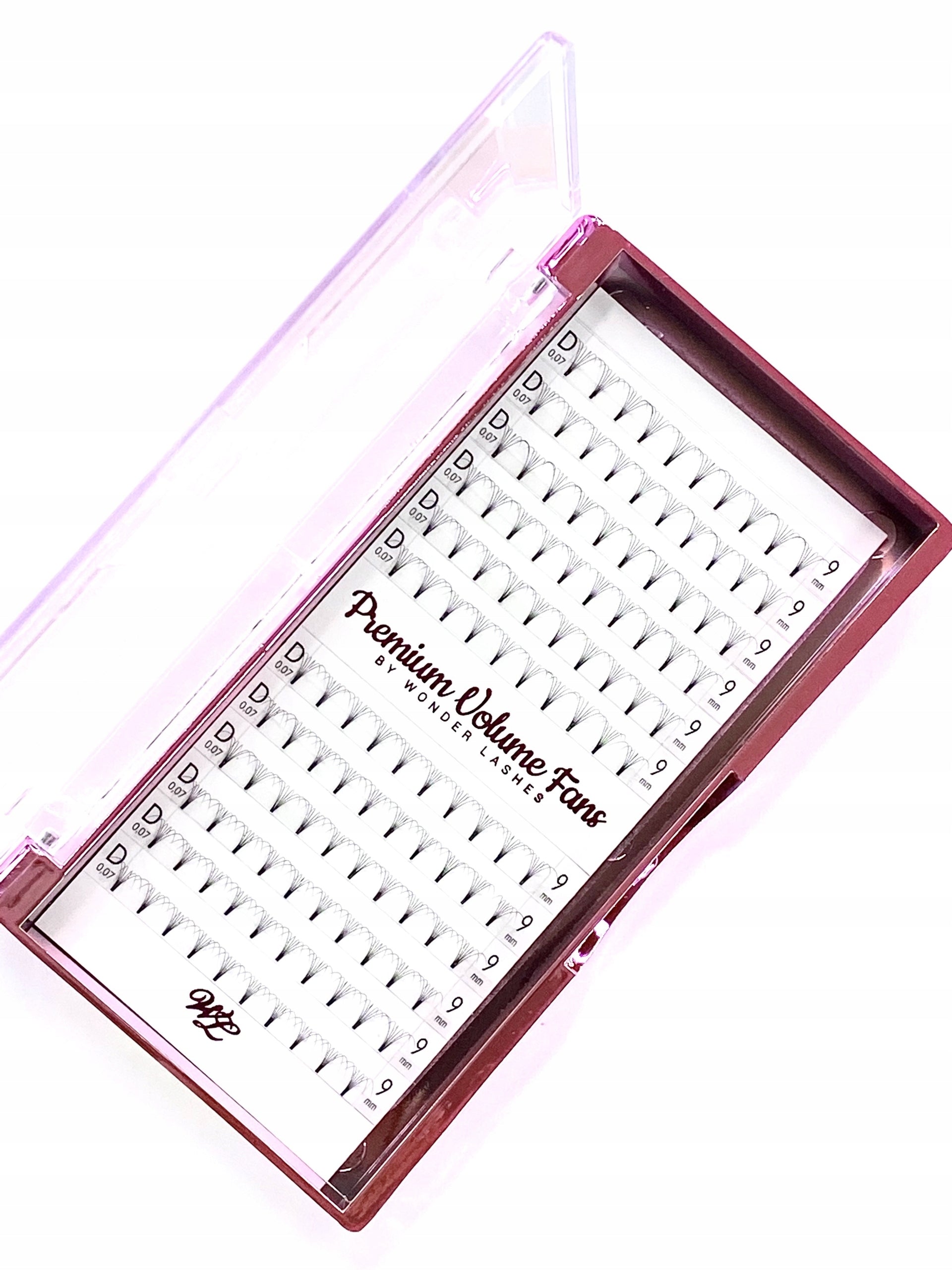 WONDER LASHES RZĘSY PREMIUM VOLUME 6D D 0,07 DŁ.9