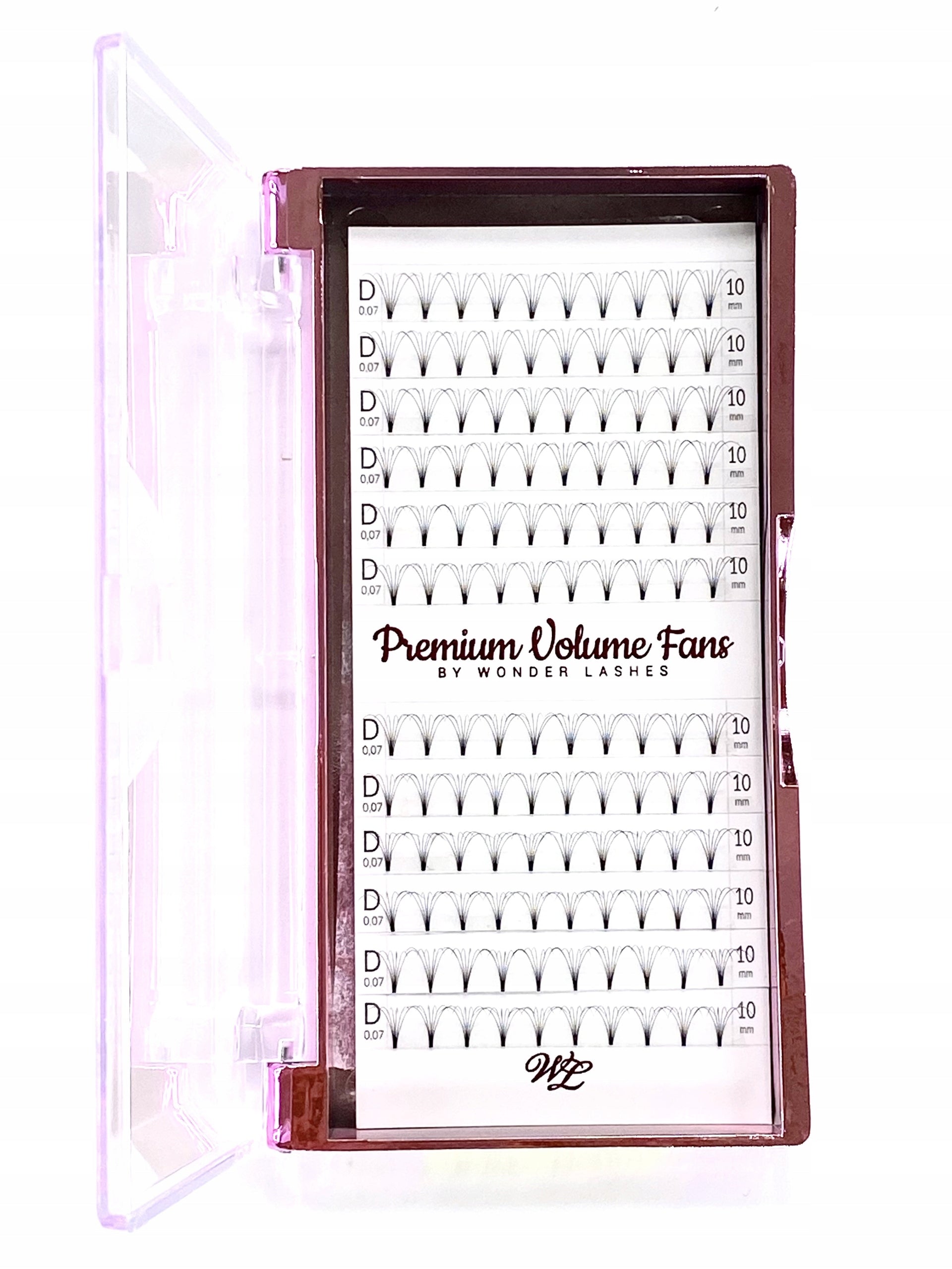 WONDER LASHES RZĘSY PREMIUM VOLUME 6D D 0,07 DŁ.10