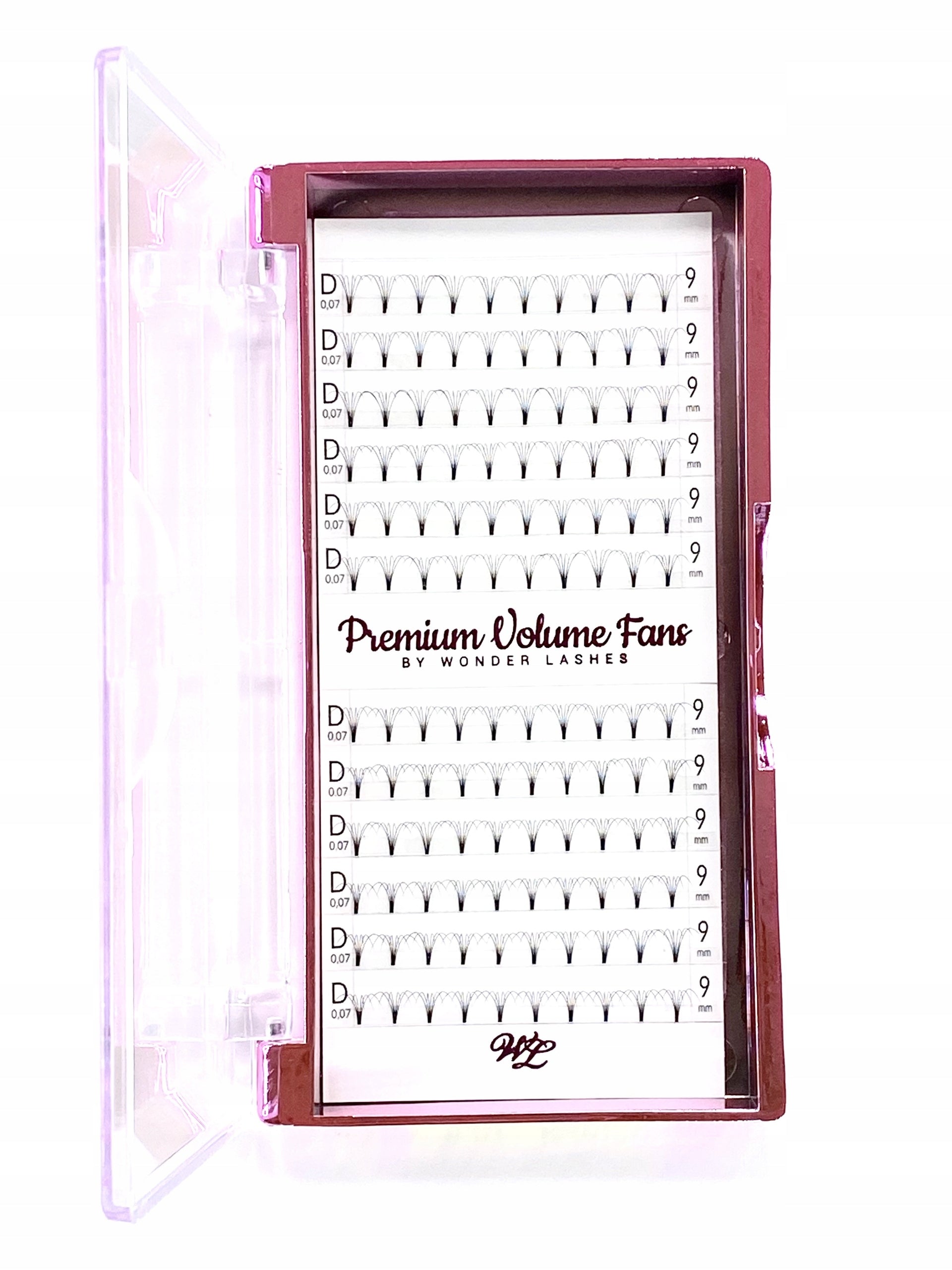 WONDER LASHES RZĘSY PREMIUM VOLUME 6D D 0,07 DŁ.9