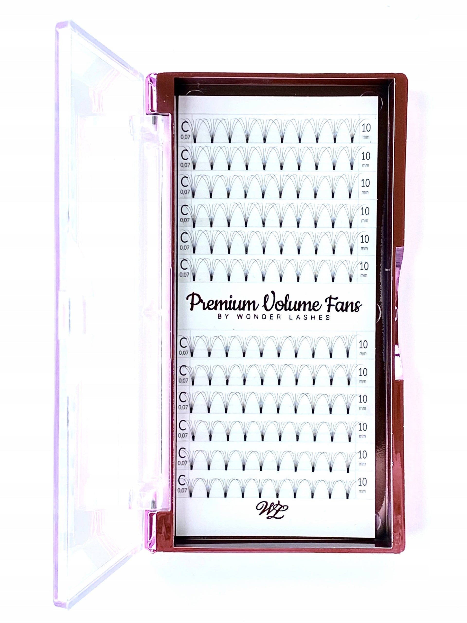 WONDER LASHES RZĘSY PREMIUM VOLUME 6D C 0,07 DŁ.10