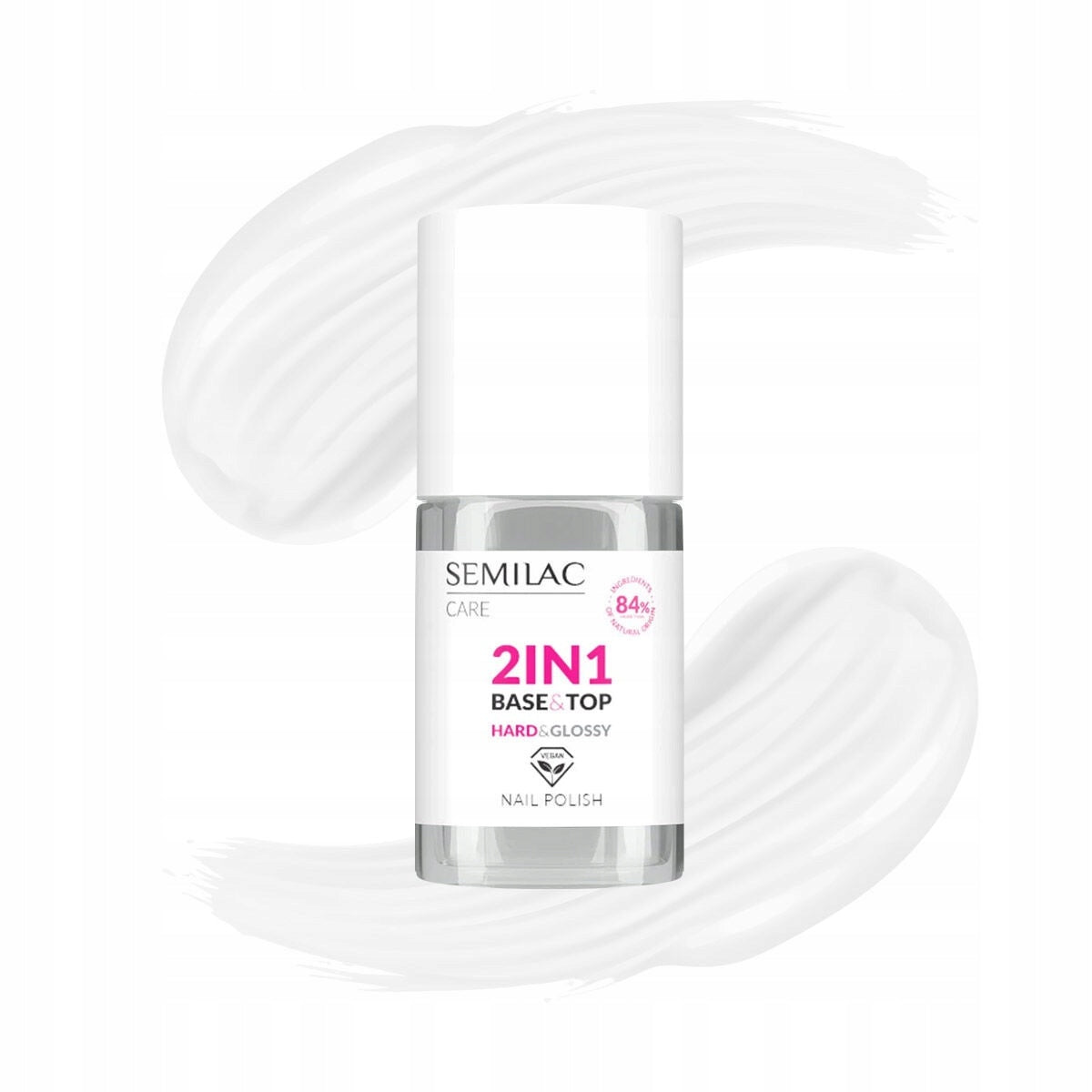 Semilac Base/Top 2w1 Hard & Glossy 7 ml.