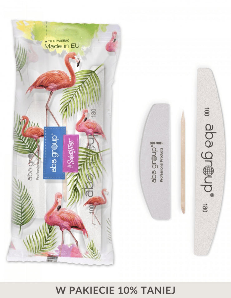 ABA BEZPIECZNY PAKIET ZESTAW 3 - PILNIK+MINI POLERKA - dermes store