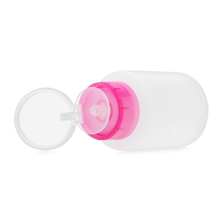 ABA DOZOWNIK DO PŁYNÓW Z POMPKĄ 150ML. RÓŻOWY - dermes store